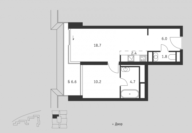Фото ЖК Бадаевский от Capital Group. Жилой комплекс 